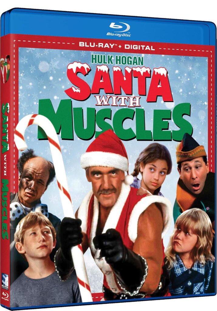 Blu-Ray of the cinematic trainwreck from noted racist, Hulk Hogan, Santa with Muscles. 