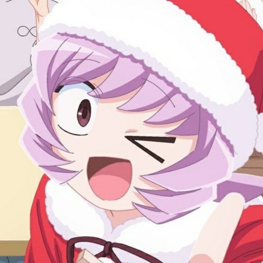 Najimi from "Komi Can't Communicate in a Santa Outfit